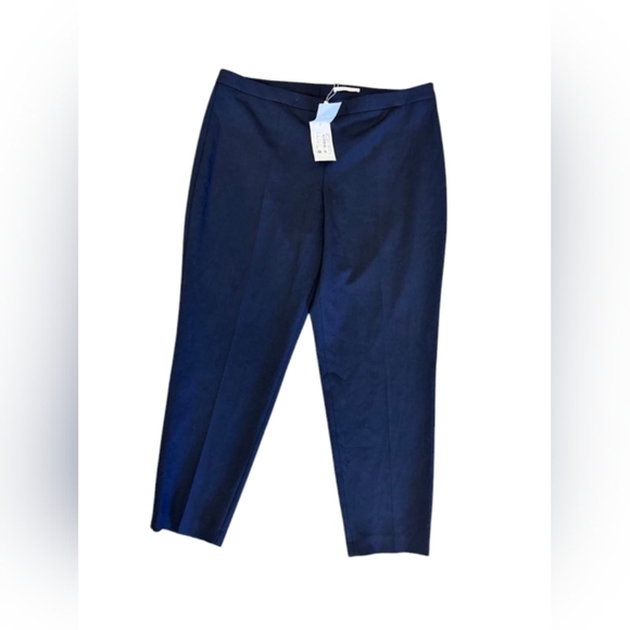 Hugo Boss NWT Slacks Trousers Dress Pants Navy Plus Size 14 - Picture 4 of 8
